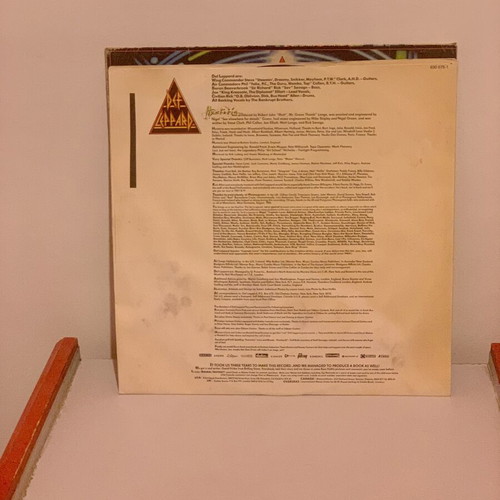 Def Leppard Hysteria LP original Greek press 1987 like new