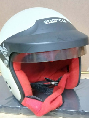 Sparco helmet used, racing, size L, white