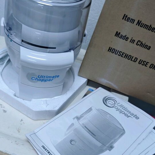 Ultimate Chopper food processor new
