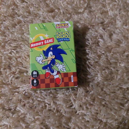 Sonic Koukouroukou memory cards new with instructions