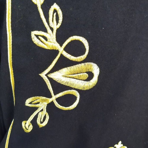 Gold Embroidered Women's Zaketa Kontogouni Traditional Costume new