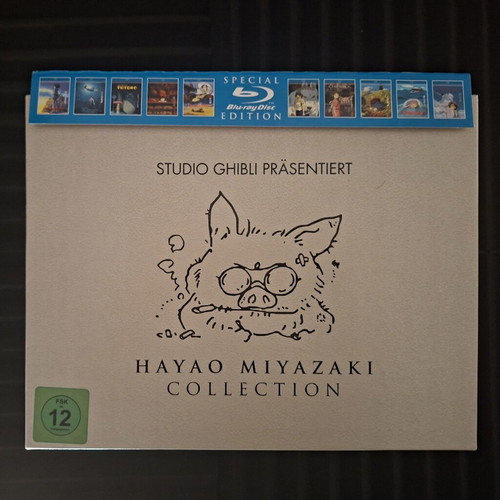 Hayao Miyazaki Collection Special Edition Blu-ray box set like new