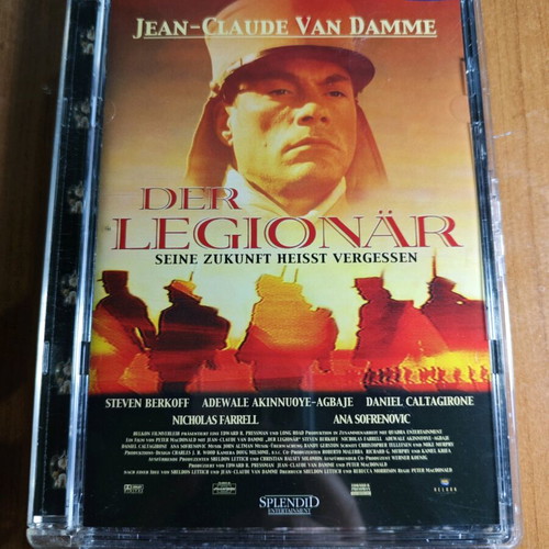 Legionnaire DVD Jean-Claude Van Damme like new condition