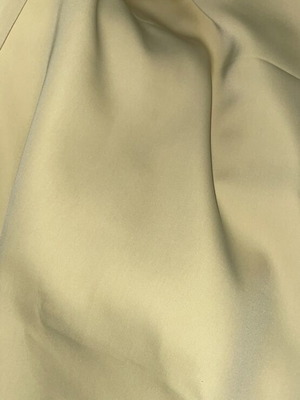 Fabric new crepe light lemon with green 2.20x1.50m