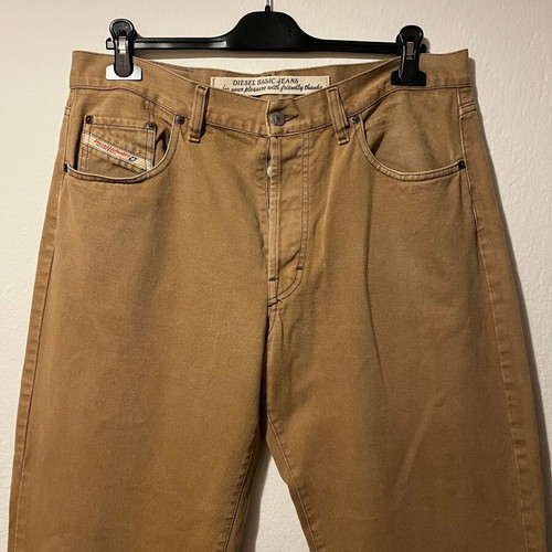 Diesel brown men jeans pants used, size 36