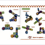 Magic wooden tool set for kids, educational STEM toys 29 pieces