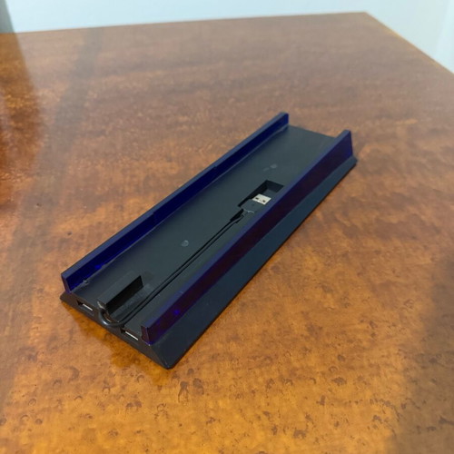 PlayStation 4 stand like new with USB ports and blue LED light