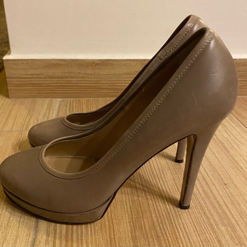 Key Té leather beige pumps size 39 new