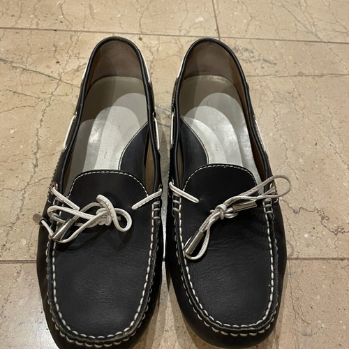 Stonefly leather nautical shoes like new, blue, size 38