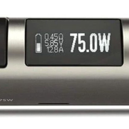 Jac Vapour Series-B DNA 75W box mod used, inox finish