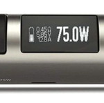 Jac Vapour Series-B DNA 75W box mod μεταχειρισμένο, inox