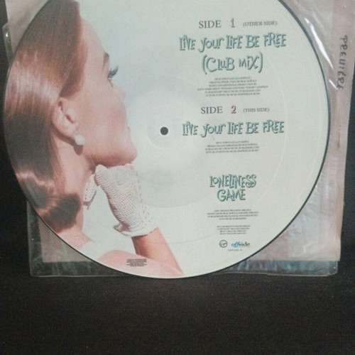 Belinda Carlisle Live Your Life Be Free picture disc used