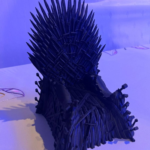 PS5 DualSense Controller Stand 3D Printed New Iron Throne Style