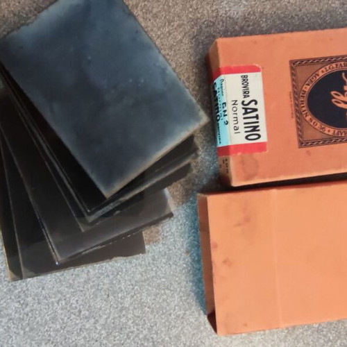 Agfa Brovira Satino photographic paper like new, vintage 1950