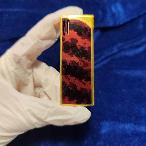Win Barbi vintage lighter used, made in Japan, non-functional
