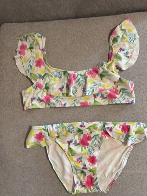 Zara floral bikini for girl 11-12 years 152cm like new