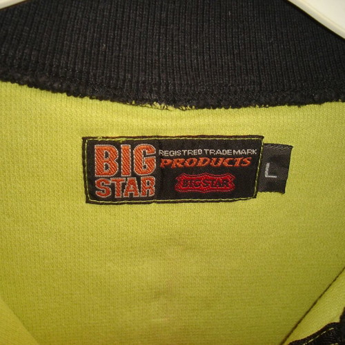 Big Star green short-sleeve T-shirt used, size L