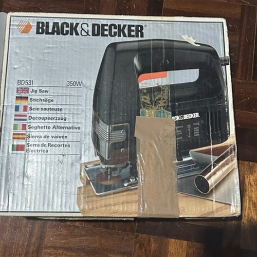 Black & Decker BD531 jigsaw 350W new, unused