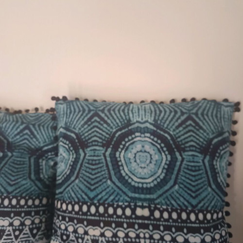 Boho nef nef sofa pillows like new, pack of 2, 45x45 cm