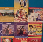 DVD pack of 10 with Popeye, Tintin, Garfield and others like new