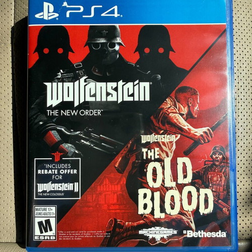 Wolfenstein The New Order and The Old Blood PS4 games