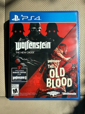 Wolfenstein The New Order and The Old Blood PS4 games