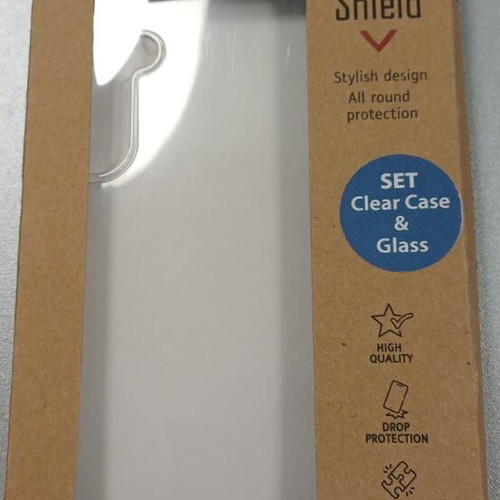 Red Shield screen protector for Samsung Galaxy A05s clear