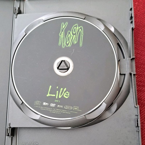 KORN Live In New York 2 DVD used, nu metal