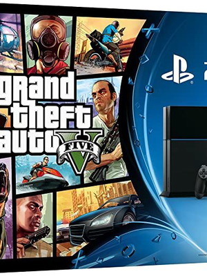 Sony Playstation 4 GTA V Console Edition Box Only used
