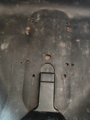 Sh33 motorcycle top case used, without base