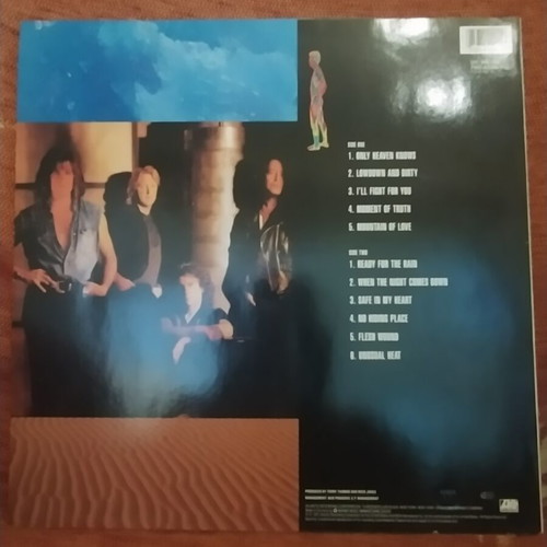 Foreigner Unusual Heat LP like new, 1991 European edition