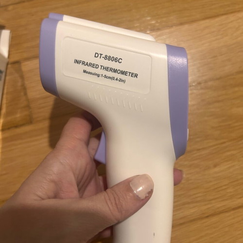 Infrared thermometer new with instructions