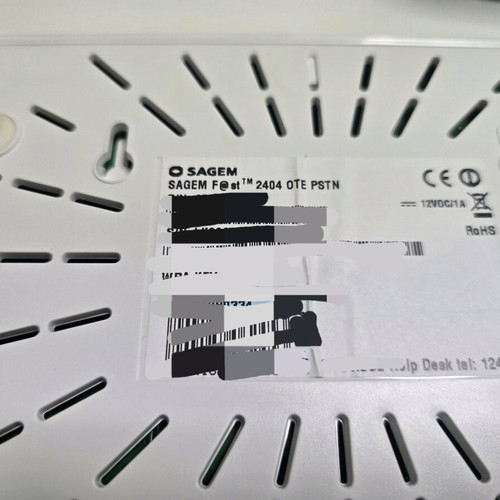 ADSL2+ Router Sagem Fast 2404/2444 new with Wi-Fi