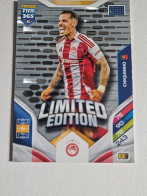 Card 2026 Panini FIFA 365 Adrenalyn XL Limited Edition Chiquinho Olympiakos like new