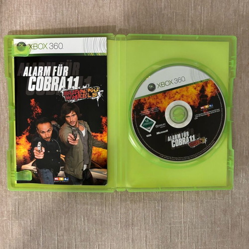 Alarm for Cobra 11 Burning Wheels Xbox 360 used complete
