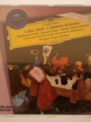 Carl Orff Carmina Burana CD μεταχειρισμένο, κλασική μουσική