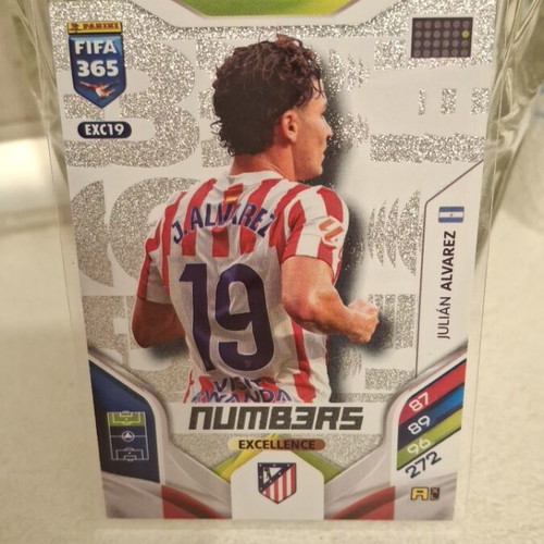 Julian Alvarez Numbers Panini 2026 card