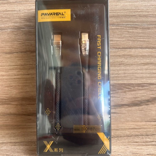 PAVAREAL X Series Charging Cable new, black, fast charging
