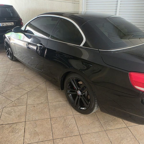Bmw 320 convertible, black, automatic, petrol