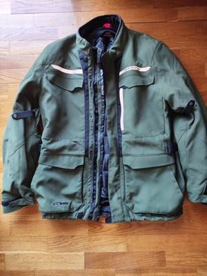 Alpinestars Barcelona Drystar Motorcycle Jacket size XXXL like new