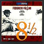  DVD - 8 1/2 - FEDERICO FELLINI - Marcello Mastrogianni - Claudia Cardinale
