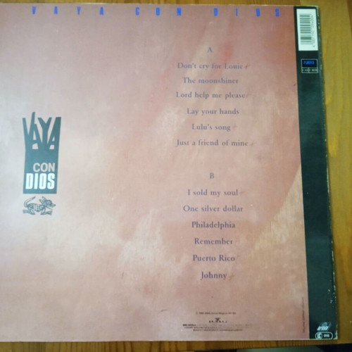 Vaya Con Dios vinyl LP album used, jazz