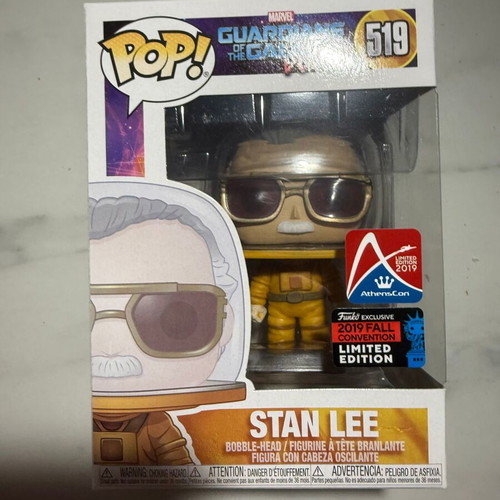 Funko POP! Marvel Guardians of The Galaxy vol.2 Stan Lee Athenscon & NYCC 2019 Exclusive new