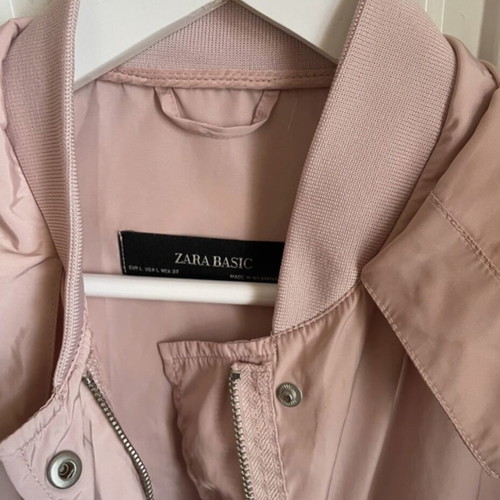 Zara jacket, pink, size L