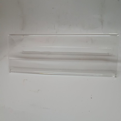 Acrylic double-sided stands new, thick plastic, 21x8x8 cm