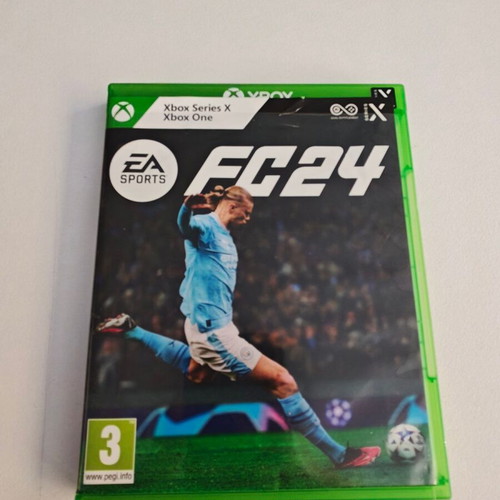 Xbox One FC 24 game used, disc and case in excellent condition