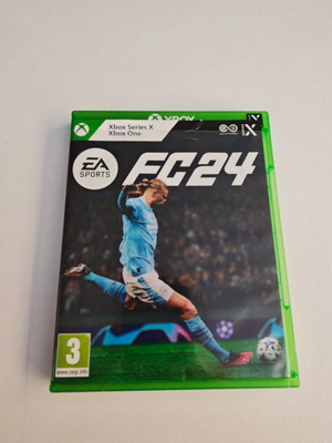 Xbox One FC 24 game used, disc and case in excellent condition