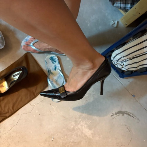 Dolce & Gabbana shoes size 38 almost new, black and brown leather