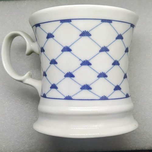 Classic Blueprint porcelain mug by Tilia new