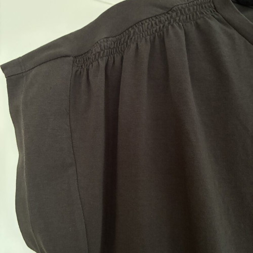 Alchemist Sustainable Organic Cotton Minimalist Keyhole Dark Grey Dress Size S